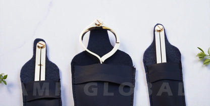 Brass Nautical Chart Divider - 8 Inch, Marine Navigation Tool - Stainless Steel Tips