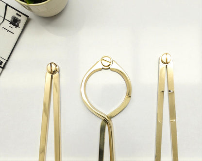 Brass Nautical Chart Divider - 8 Inch, Marine Navigation Tool - Solid Brass Tips